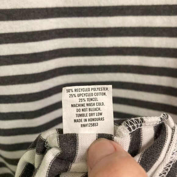 Taylor Stitch The Triblend Tee In Baseball Stripe Raglan Long sleeve mens 36 - Picture 6 of 6